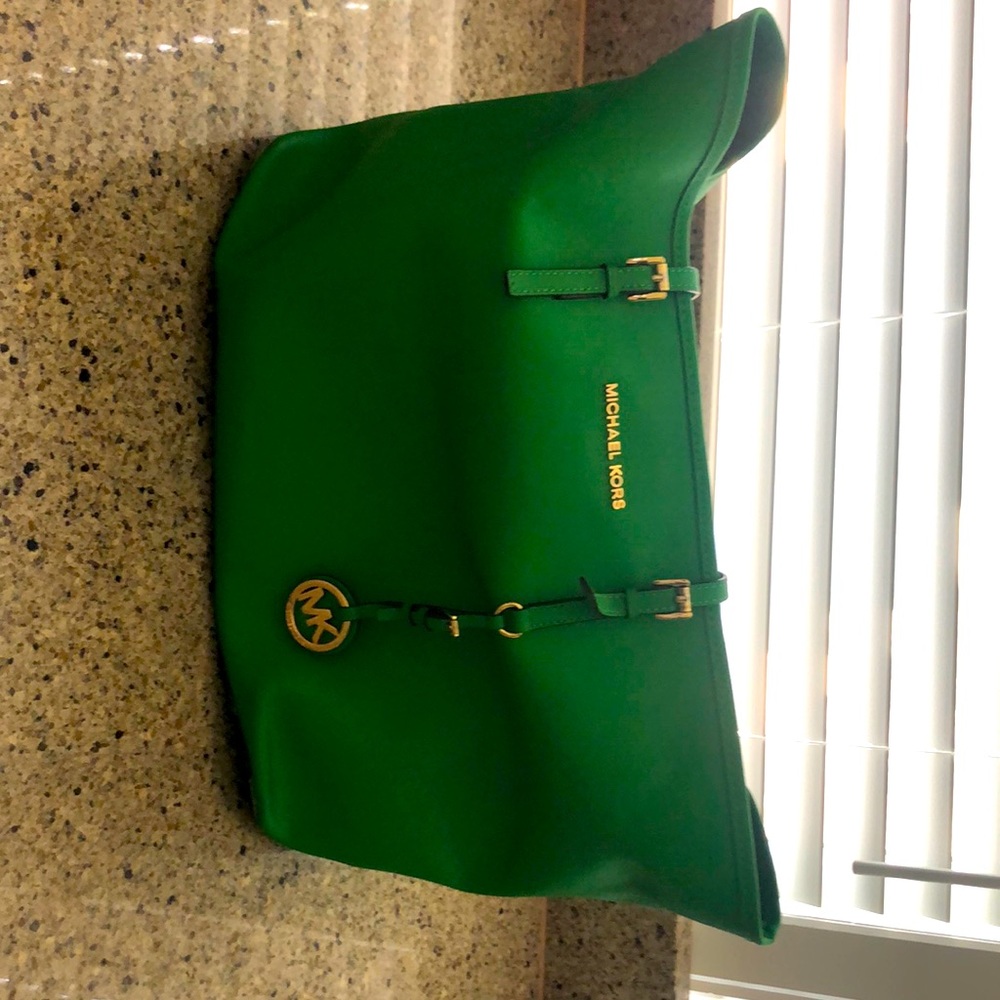 Michael Kors Green Tote